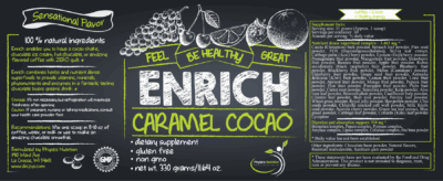 Enrich - The Best Tasting Chocolate Greens Drink - Image 3
